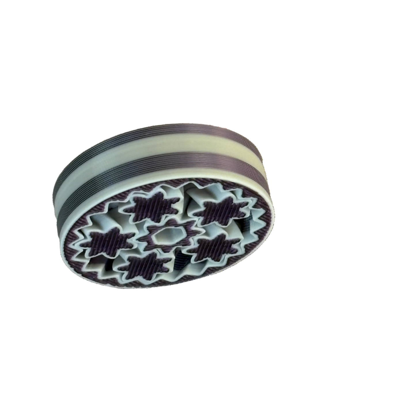 Fidget Spinner Violett Seide