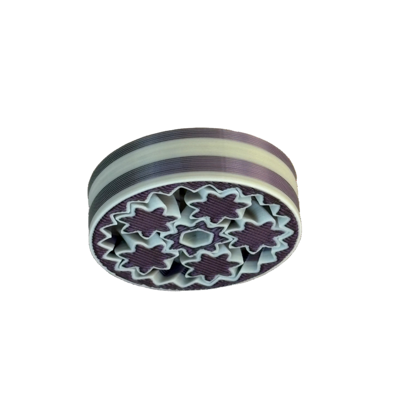 Fidget Spinner Violett Seide