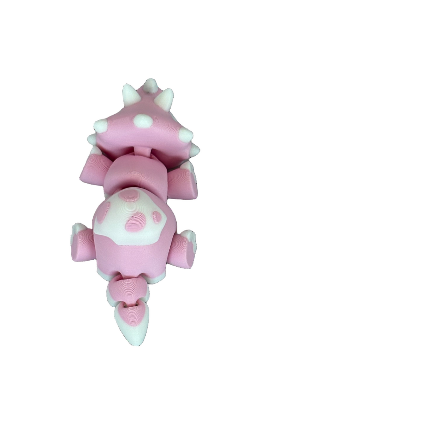 Triceratops Pink Dinosaurier