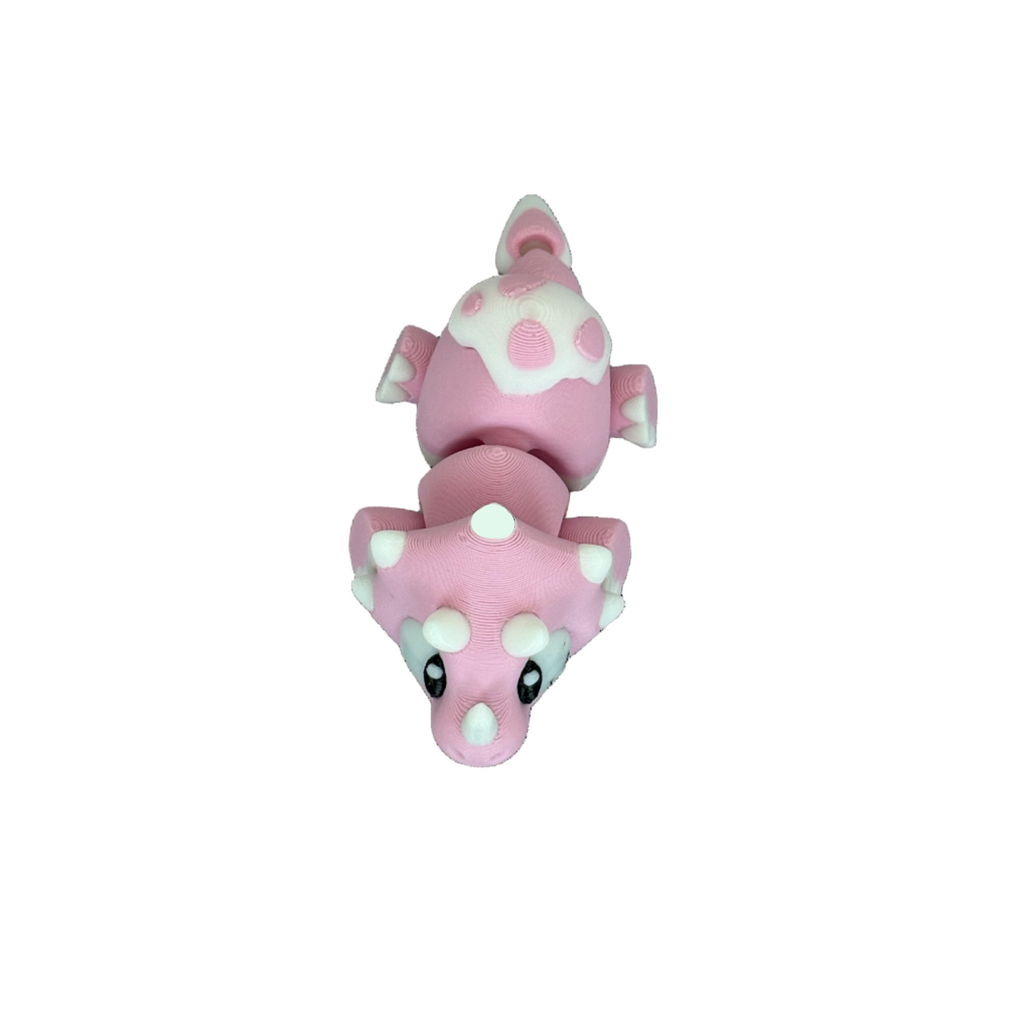 Triceratops Pink Dinosaurier