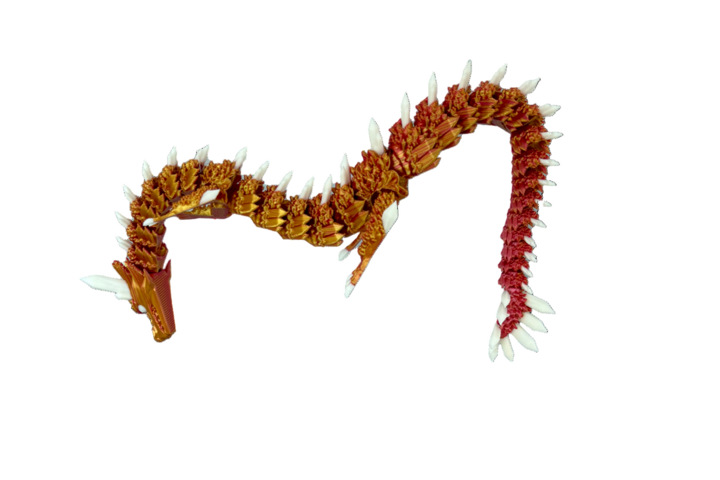 Drache Rot Gold