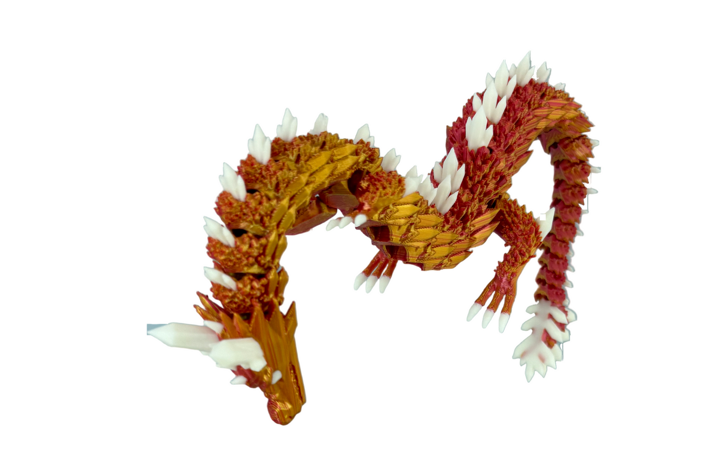 Drache Rot Gold