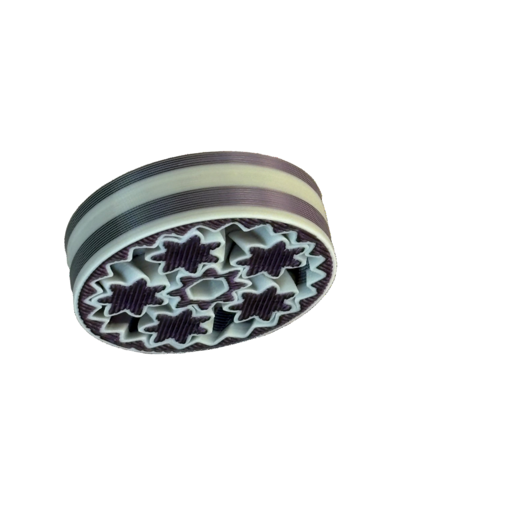 Fidget Spinner Violett Seide